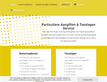 Tablet Screenshot of patservice.eu